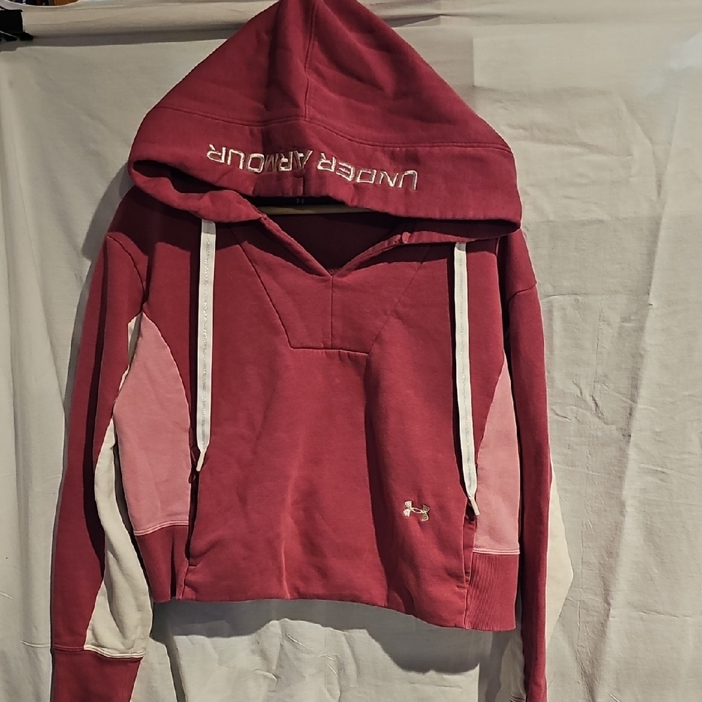 Under Armour Women's Two-Tone Pink Hoodie
